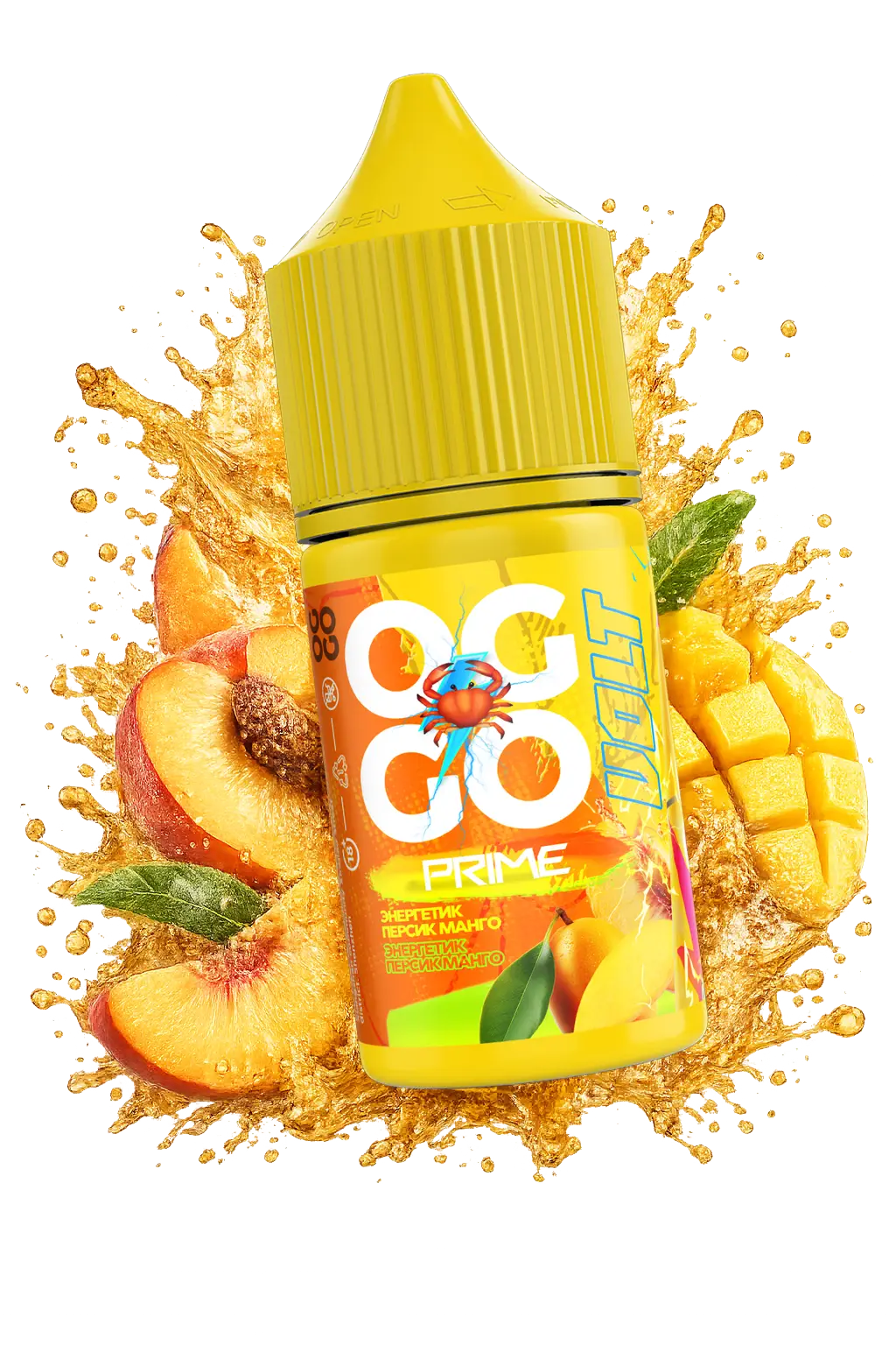 OGGO Prime Энергетик Персик Манго