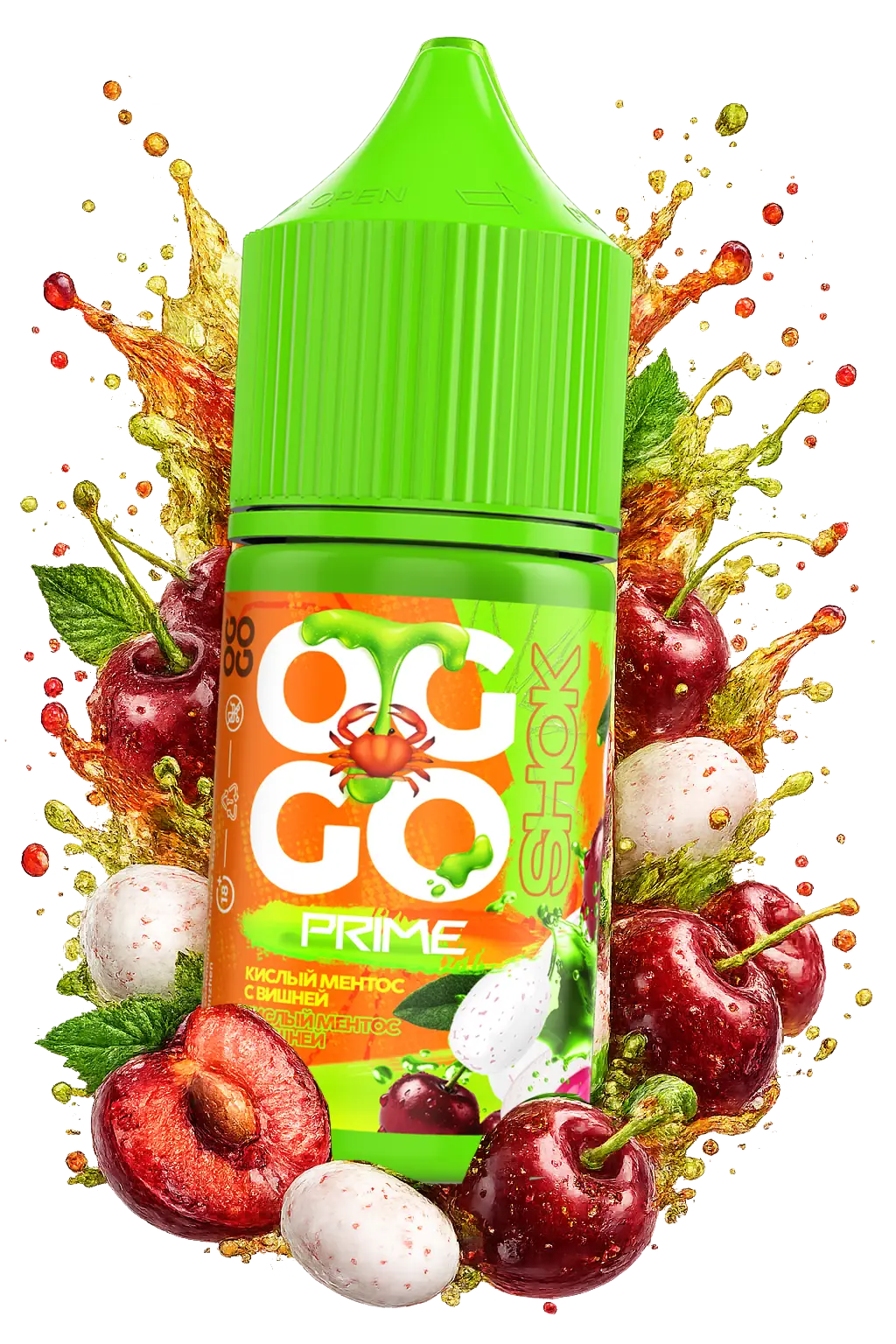 OGGO Prime Кислый Ментос с Вишней