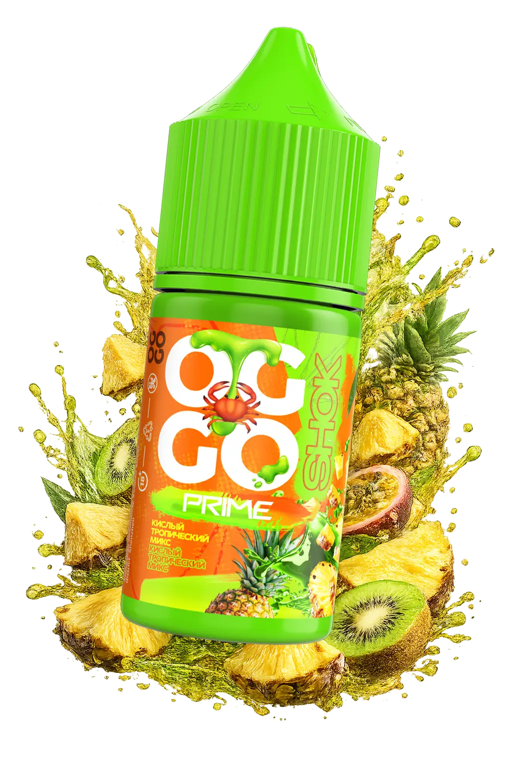 OGGO Prime Кислый Тропический Микс